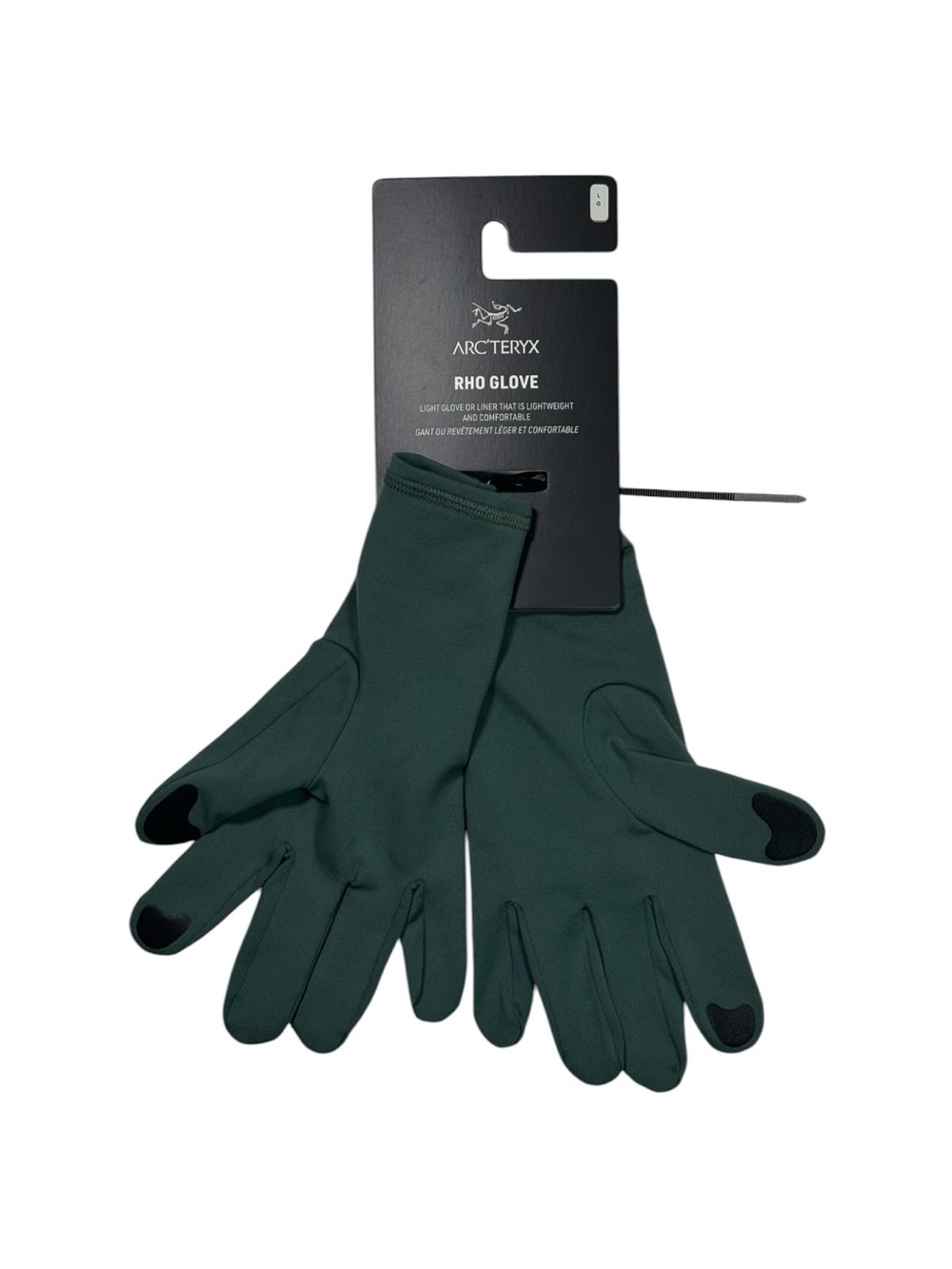NWT Arc’teryx Rho Glove - Boxcar Green - Size Large
